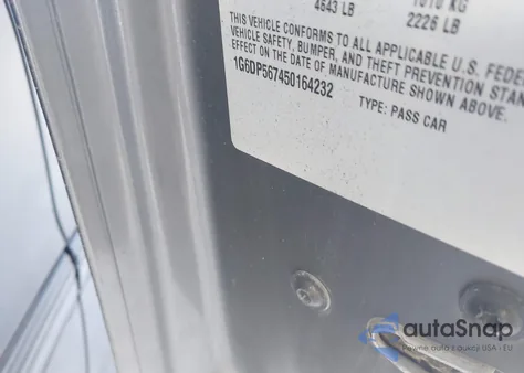 2005 Cadillac Cts Standard from USA, damaged, VIN 1G6DP567X50169824